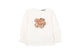 Vintage Floral Detail Sweater – Ivory
