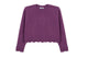 Library Cable Knit Sweater – Purple